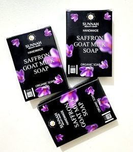 SAFFRON GOAT MILK SOAP [ ৩ পিস ] (sg3)